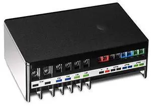 Zooz Z-Wave Long Range MultiRelay ZEN16 800LR for Garage Doors, Sprinklers, Gas Fireplace; 3 Dry Contact Relays (15A, 15A, 20A); 12-24 V AC/DC or USB C Power; Signal Repeater; Hub Required