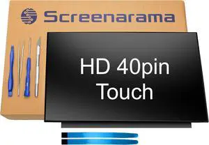 SCREENARAMA New Screen Replacement for Lenovo P/N 5D10T05360, HD 1366x768, OnCell Touch, LCD LED Display with Tools