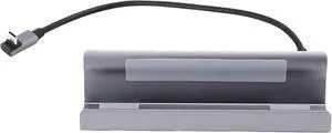 6 in 1 USB C Docking Station, Aluminum Alloy USB C Hub with 4K 120Hz, 100W PD Charging, 5Gbps 3.0, 1000Mbps Ethernet Port, for Laptop 6 in 1 USB C Docking Station, Aluminum Alloy USB C Hub with 4K 120Hz, 100W PD Charging, 5Gbps 3.0, 1000Mbps Ethernet Port, for Laptop