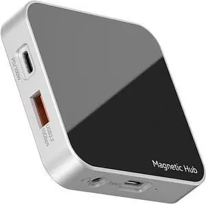 Aluminum USB C Docking Station Magnetic MC710 MC810 Card Reader USB C Adapter 10Gbps with Optional 3.5mm PD100W 4H60hz