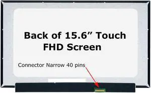 NUOLAISUN NV156FHM-T07 V8.1 V8.4 for Lenovo 5D10W46422 5D11C74688 LCD Touch Screen 15.6'' FHD