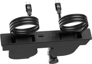 USB HUB for Tesla New Model Y Juniper & 3 HighlandHidden Docking Station DesignTesla (2024 2025 2026)/New Accessories Phone Charger 2 Type-C Fast Charging Cables