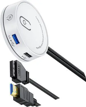 USB 3.0 Type C Desktop Computer Power Switching Extension Button Option 3.5 Auditory Port 116cm Cable