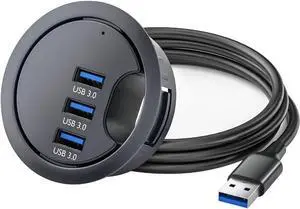 USB Hub Splitter USB 3.0 Hub Multi USB Adapter Port Expander Memory Card Reader