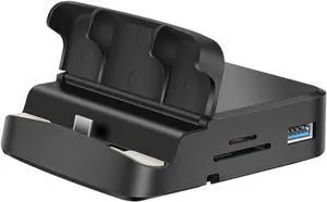 Rdxanc MultiDevice USB C Docking Station USB C Hubs Data Port Fast Charging Port Memory Card Reader for Enhances Connectivity