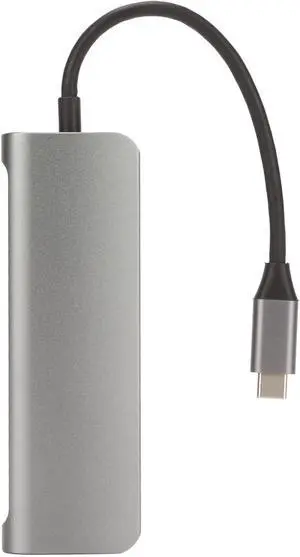 8 in 1 USB C Hub High Speed Data Transfer USB Adapter for Pro Laptop 4K HD Multimedia Interface 5Gbps Storage Card Memory Card Splitter for Printers Aluminum Alloy Grey 8 in 1 USB C Hub High Speed Data Transfer USB Adapter for Pro Laptop 4K HD Multimedia Interface 5Gbps Storage Card Memory Card Splitter for Printers Aluminum Alloy Grey
