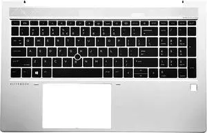 Replacement for HP EliteBook 850 G7 755 G7 Palmrest Backlit Keyboard Assembly M07491-001