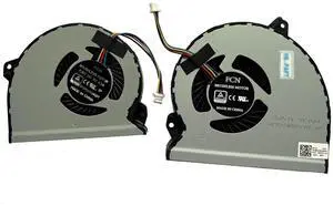SYW·pcparts Dual Cooling Fan Set for ASUS ROG Strix GL702VM/GL702VK/GL702VS Series  Replacement CPU + GPU Fans Compatible with GL702VMK/GL702VML/GL702VSK Models