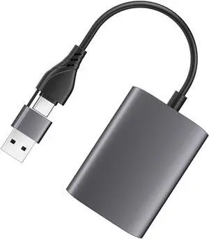 OFFIGAM Type C to Dual Adapter USB Hub for Dual Screen Display Supports Fast Data Transfer Compatible with