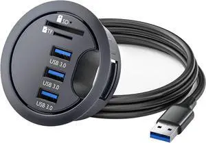 USB Dock Splitter USB 3.0 Dock Multi USB Adapter Port Expander Memory Card Reader USB 3.0 Port PC Laptop Accessories