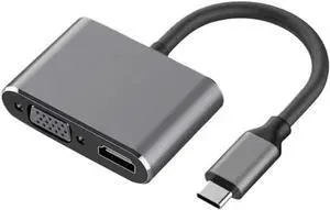 4 in 1 USB C HUB Docking Station 4K@30Hz HDMI-Compatible Adapter Type C to HDMI PD100W USB 3.0 HUB Splitter