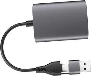 Operitacx USB Type C to Dual Adapter Supports Dual High Definition Display USB Hub for Laptop Fast and