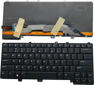 Eobruweo Laptop Replacement US Laptop Keyboard for DELL Alienware 13 R1 R2 15 R1 R2 P42F P42F001 09RC07 0HF1MV no Pointer with Backlit Black