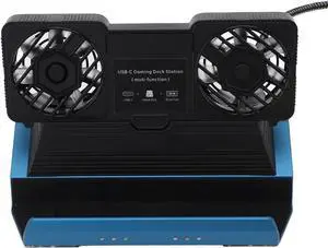 10 in 1 Docking Station for Legion Go, 4K 60Hz Gigabit Ethernet 4 USB 3.0 M.2 NVMe Slot with Detachable Dual Cooling Fan 10 in 1 Docking Station for Legion Go, 4K 60Hz Gigabit Ethernet 4 USB 3.0 M.2 NVMe Slot with Detachable Dual Cooling Fan