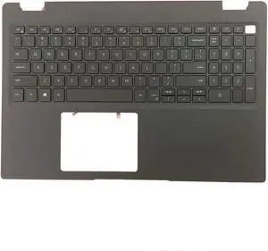 Replacement for Dell Latitude 3510 E3510 Laptop Upper Top Cover Case Palmrest Not-Backlit Keyboard Assembly Part 0JYG4Y JYG4Y Black