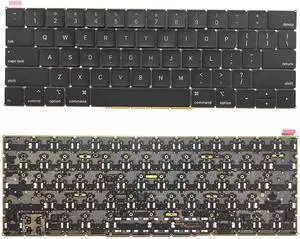 Willhom Replacement Keyboard US Layout for MacBook Pro with Retina Display (Touch Bar) 2018-2019 13 Inch A1989 15 Inch A1990