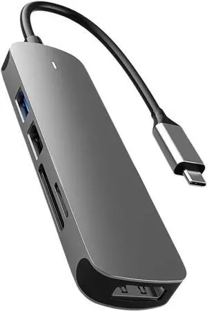 POPETPOP 2pcs Type C USB Hub Dock Station for Laptop and Phone Multi Port Adapter with Indicator Light