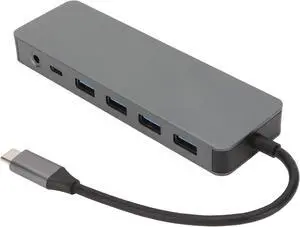 Jectse USB C Hub 13 in 1 Gray High Speed Adapting Load