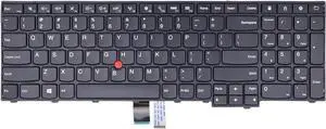 Abakoo New Replacement Keyboard Compatible with Lenovo ThinkPad T540 T540p L540 W540 W541 T550 W550 W550s T560 L560 L570 P50s with Pointer Without Backlit