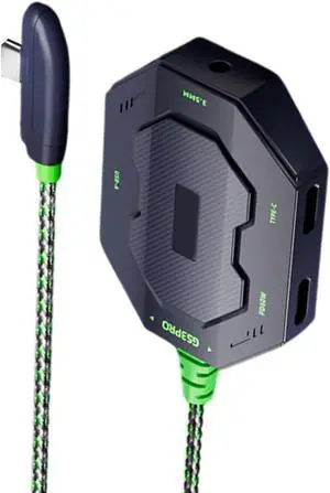 USB C 4 Port Docking Station For Earphones Adapter 480Mbps Speed And 70cm Cable For Versatiled Devices Connection USB Extension Adapter