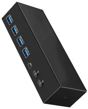 8K DisplayPort Two Monitors KVM Switches for Two Screens and Two PC with Control