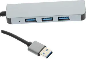 Mipcase 5pcs USB Hub Ports USB Adapter for Laptop High Speed Data Transfer Into Four Compatible with