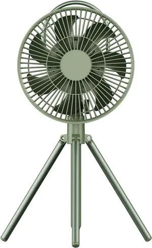 3 In 1 Camping Fan Led Light Outdoor Camping Tripod Fan 10000mAh With Hanging Hook Ceiling Fan Usb Tent Remote Control