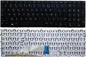 for US/Spanish/Russian/Latin/French Keyboard for HP for Probook 450 G5 455 470 Black(French) for US/Spanish/Russian/Latin/French Keyboard for HP for Probook 450 G5 455 470 Black(French)