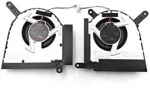 KGIGIBE Replacement CPU & GPU Cooling Fan for Asus TUF Gaming A16 FA607PI FA607PV FA607NU / F16 FX607JV FX607JU FX607VU 2024 Laptop L+R One Pair DC12V