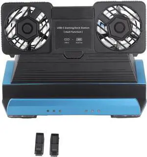 Diydeg Docking Station for Steam Deck, 9 in 1 USB C Steam Deck Dock with HDMI 2.0 4K@60Hz, 1000Mbps Gigabit Ethernet, USB 3.0, 100W PD Fast Charging & Dual Cooling Fan for Laptop Diydeg Docking Station for Steam Deck, 9 in 1 USB C Steam Deck Dock with HDMI 2.0 4K@60Hz, 1000Mbps Gigabit Ethernet, USB 3.0, 100W PD Fast Charging & Dual Cooling Fan for Laptop