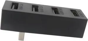 RABOTE New 4 Ports Expansion USB Hub 2.0-No Jamming,and No Delay,for Xbox Series X/Xbox Series S Console