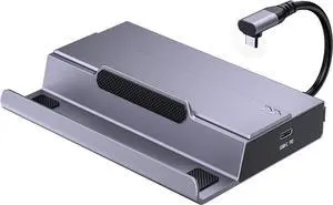 Multiport 7in 1 Docking Station with HDMI2.0 USB C and Gigabit Ethernet Supports for X/SteamDeck