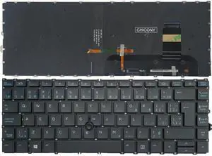 Keyboard Compatible with H-P 840 G7 G8 745 G7 Canadian French CF Italian IT Latin LA NE Laptop with Pointing Stick Non-Backlit Compatible Replacement(Canadian French) Keyboard Compatible with H-P 840 G7 G8 745 G7 Canadian French CF Italian IT Latin LA NE Laptop with Pointing Stick Non-Backlit Compatible Replacement(Canadian French)