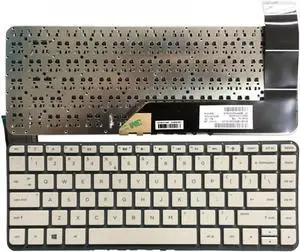 US Laptop Keyboard Replacement Compatible with 13-C 13-C000 13-C100 14-z 14-z000 Series SG-62291-XUA SN6141W White Key Cap Compatible with Similar Models
