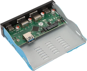 The Front Panel USB 3.1 Hub, Supports 10Gbps USB 3.1 Gen 2 Operation, Transacti Converter, Downstream Port Upstream Port, 3.25in is Suitable for Windows for USB Hub The Front Panel USB 3.1 Hub, Supports 10Gbps USB 3.1 Gen 2 Operation, Transacti Converter, Downstream Port Upstream Port, 3.25in is Suitable for Windows for USB Hub