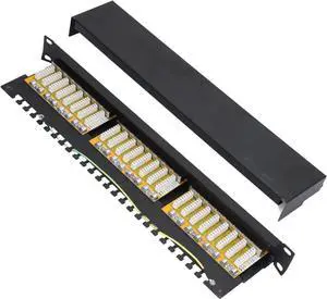 Patch Panel 24 Port 24 Port Patch Panel , Patch Panel 24 Port Patch Panel,Patch Panel Shielded Type Coupler Patch Panel Wall Mount Patch Panel with Removable Back Bar