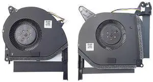 New Replacement Cooling Fans for Asus ROG Strix RTX Scar II GL704 GL704GM GL704GV GL704GW GL704GM-DH74 GL704GV-DS74 GL704GW-DS76 GL704GW-PS74 G715GV G715GW Series FL2D FL2F DC12V 1A Fan