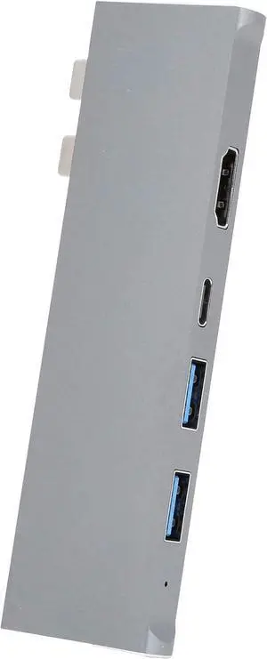 7in-1 USB Hub, Portable Computer Hub, 7 in 1 Adapter USB3.1 CNC Process Office Supplies YSTC0150S