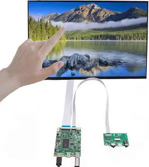 VSDISPLAY 13.3" 1920x1200 Touch Panel 13.3 Inch LCD Screen 16:10 NV133WUM with Type-C Driver Board,As Extra Display/Replacement Panel VSDISPLAY 13.3" 1920x1200 Touch Panel 13.3 Inch LCD Screen 16:10 NV133WUM with Type-C Driver Board,As Extra Display/Replacement Panel