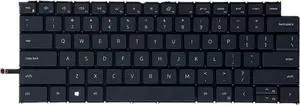 Replacement Laptop Keyboard for DELL for XPS 15 9510 US United States Edition Black