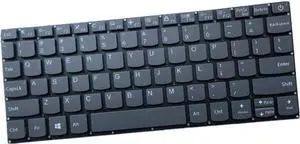 Laptop Keyboard for Lenovo for Ideapad S540-14API S540-14IML S540-14IML-Touch Colour Black US United States Edition