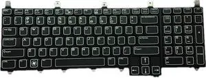 Laptop Keyboard for DELL Alienware M18x M18x R1 US United States Edition Colour Black
