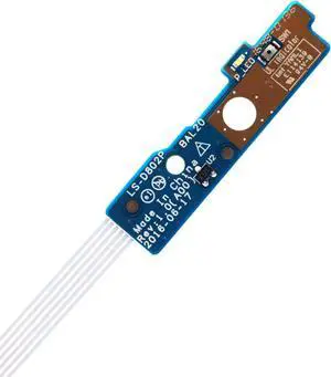 Deal4GO Power Button Board Switch with Cable Replacement for Dell Inspiron 15 5565 5567 5768 5767 P66F NBX0001YY00 LS-D802P