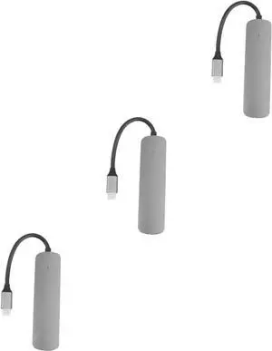 Uonlytech 3pcs USB Hub for Laptop USB-c to Power Dock Holder Computer Accessories