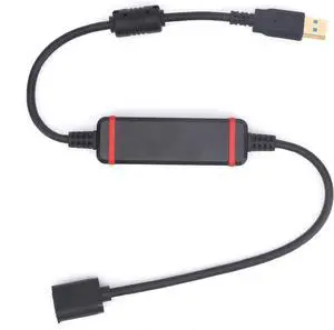 ANKROYU USB Isolator, Data USB Hub High Speed Plastic Disconnector 480M USB USB 3.0 DC5V 500Ma Isolated Load Switch USB Hubs, Isolation Load Switch