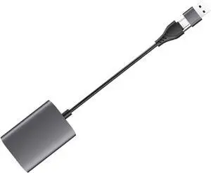 SHOWERORO USB 3.0/Type-C Dual Video Adapter 1080P 60Hz Wide Compatibility High-Definition Display Splitter