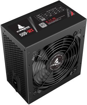 Iceberg Gaming PC Power Supply Unit 500-WX 500W 80 Plus White PCIe 6+2 conector
