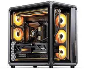 TWELF Pathfinder Gaming PC Desktop | AMD Ryzen 7 7800X3D | Radeon RX 9070XT 16GB | 32GB DDR5 | 2TB NVMe SSD | 360mm Liquid Cooling | WiFi | Windows 11 Pro | 4K Gaming Ready + Mystery Gift TWELF Pathfinder Gaming PC Desktop | AMD Ryzen 7 7800X3D | Radeon RX 9070XT 16GB | 32GB DDR5 | 2TB NVMe SSD | 360mm Liquid Cooling | WiFi | Windows 11 Pro | 4K Gaming Ready + Mystery Gift