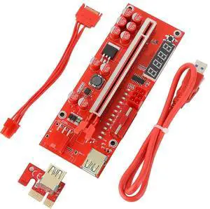 FOR Ten Capacitors 011PRO Card Adapter Board PCIEx1 To X16 External Graphics Card Extension Cable Black King Kong 1x To 16x