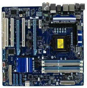 FOR 1156 Pins GA-P55A-UD3R Single Display Large Board P55 DDR3 on I3 I5 I7CPU